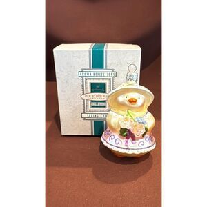 Hallmark 1999 Jolly Snowman Blow Glass Spring Chick